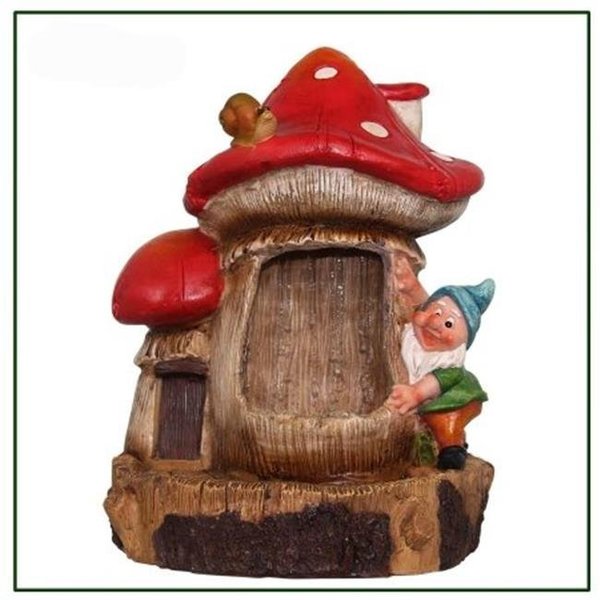 Sintechno SINTECHNO Cute Gnome & Snail Water Fountain SNF91149-1